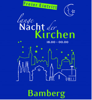 Flyer Lange Nacht der Kirchen Bamberg