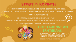 Einladung für den Kinderbibeltag